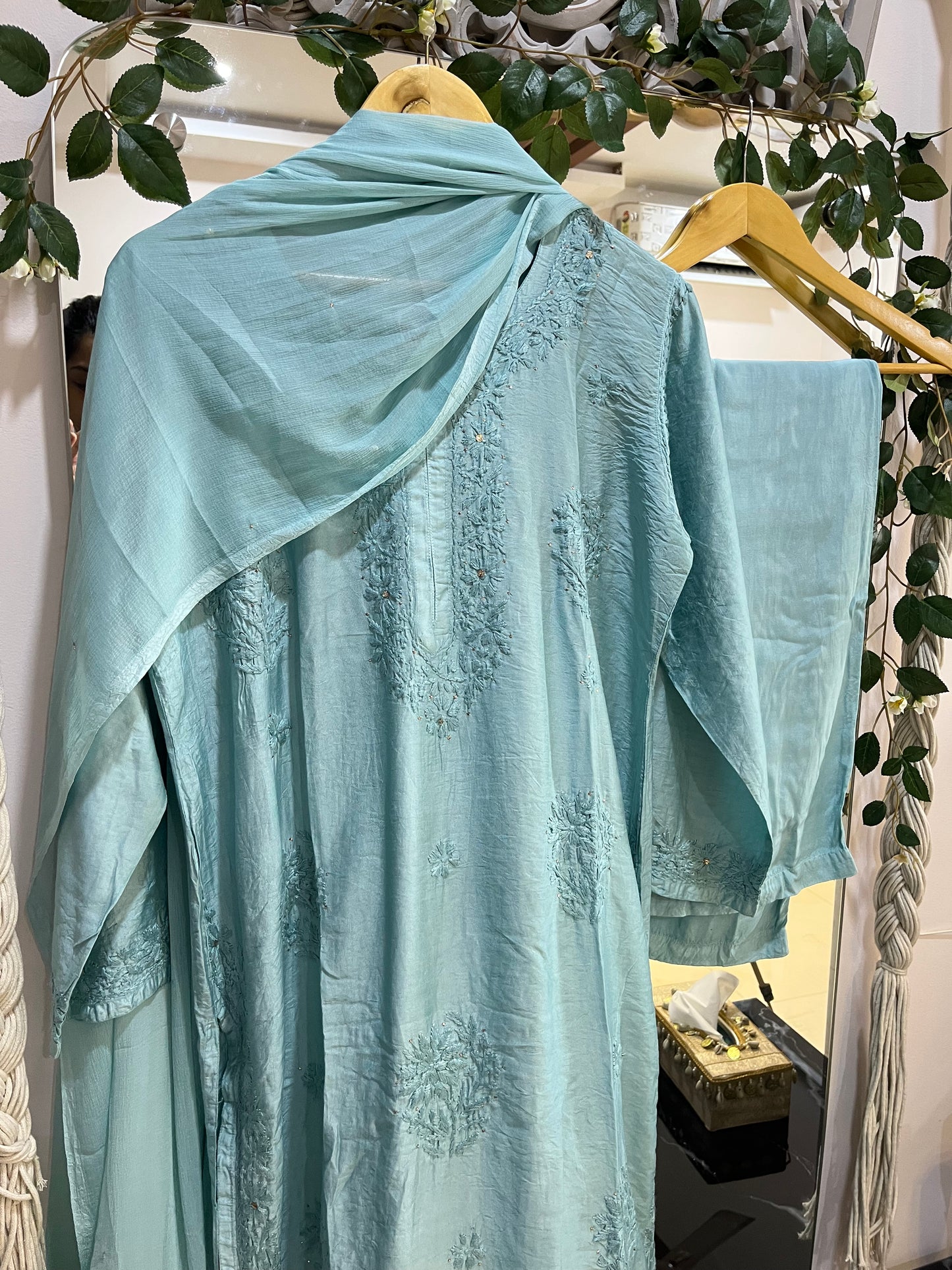 Sajal suit set