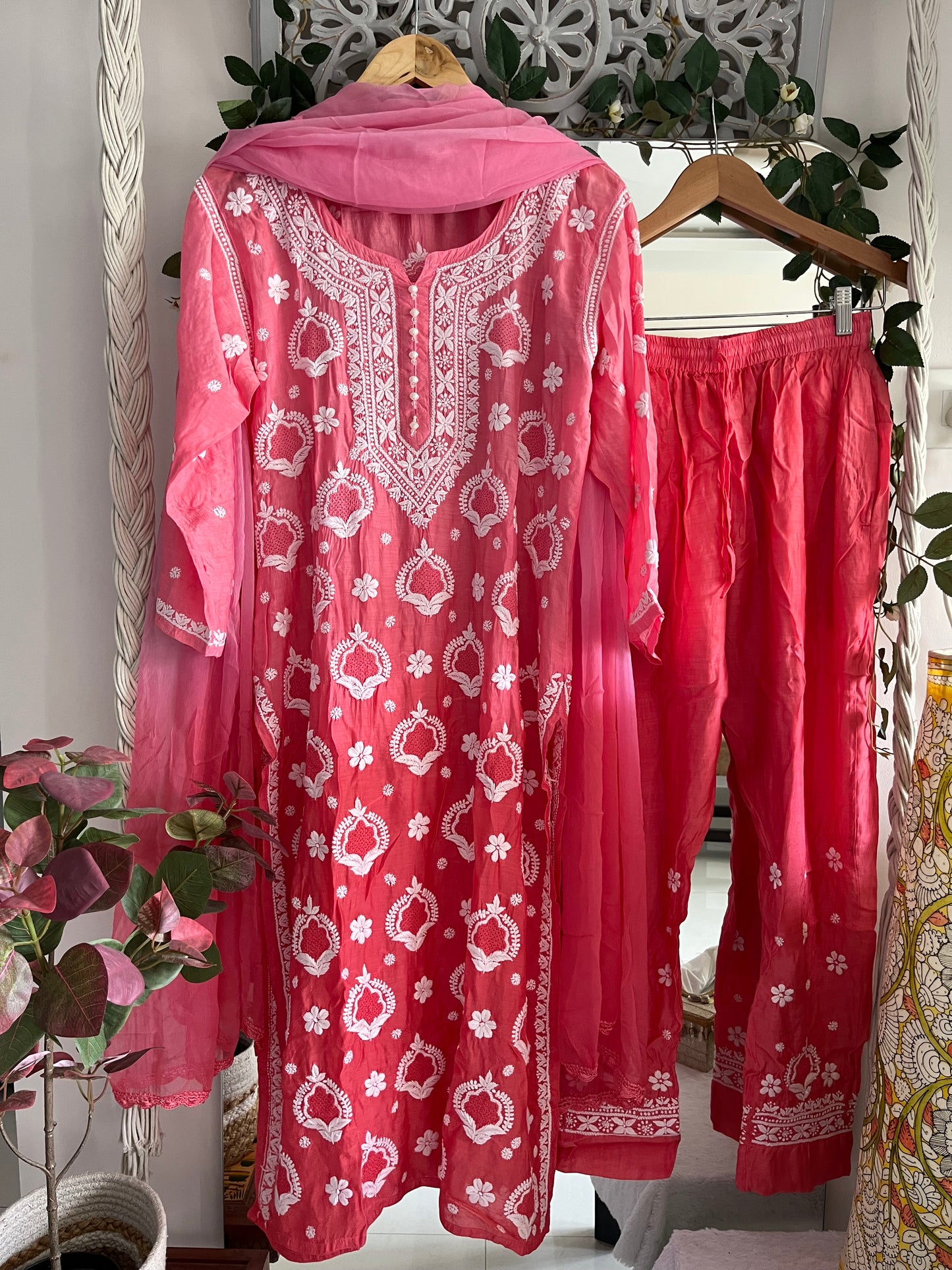 Heer muslin suit set