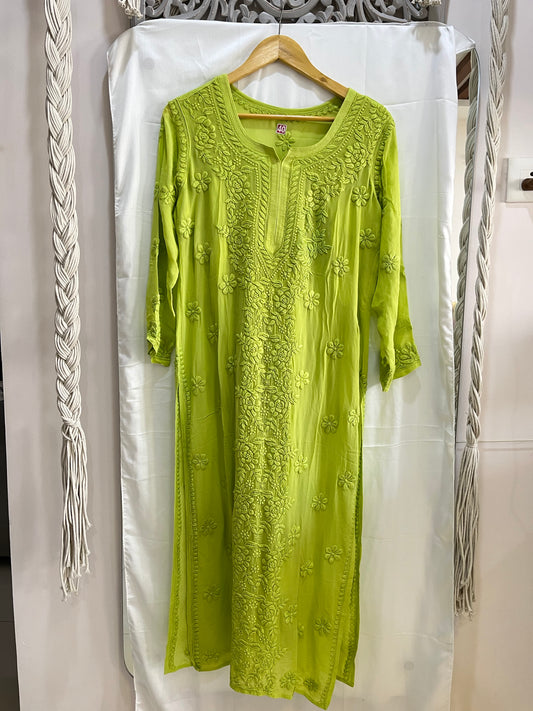 Fiza viscose rose kurta