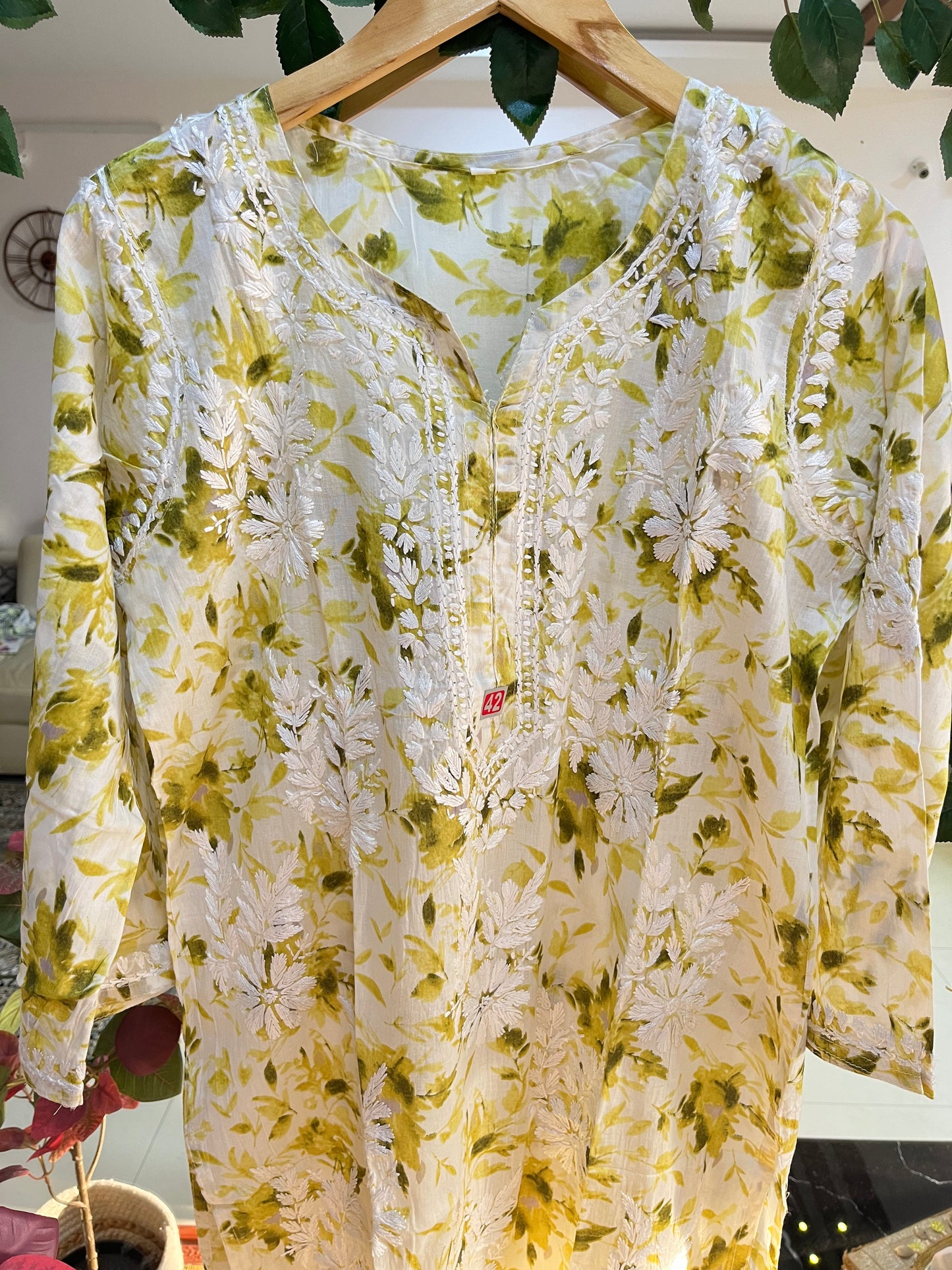 Zara mul kurta
