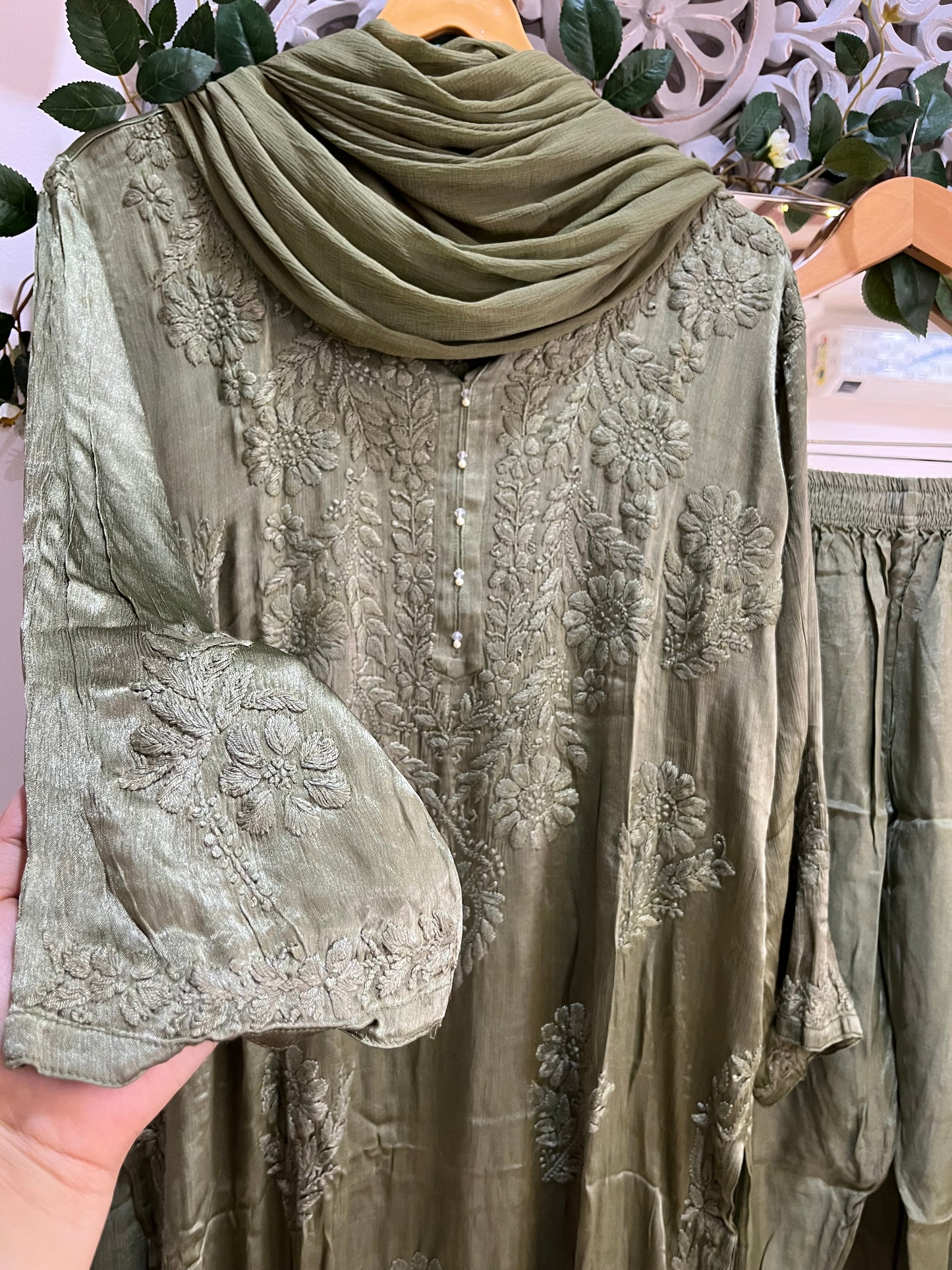 Chinnon suit set (henna)