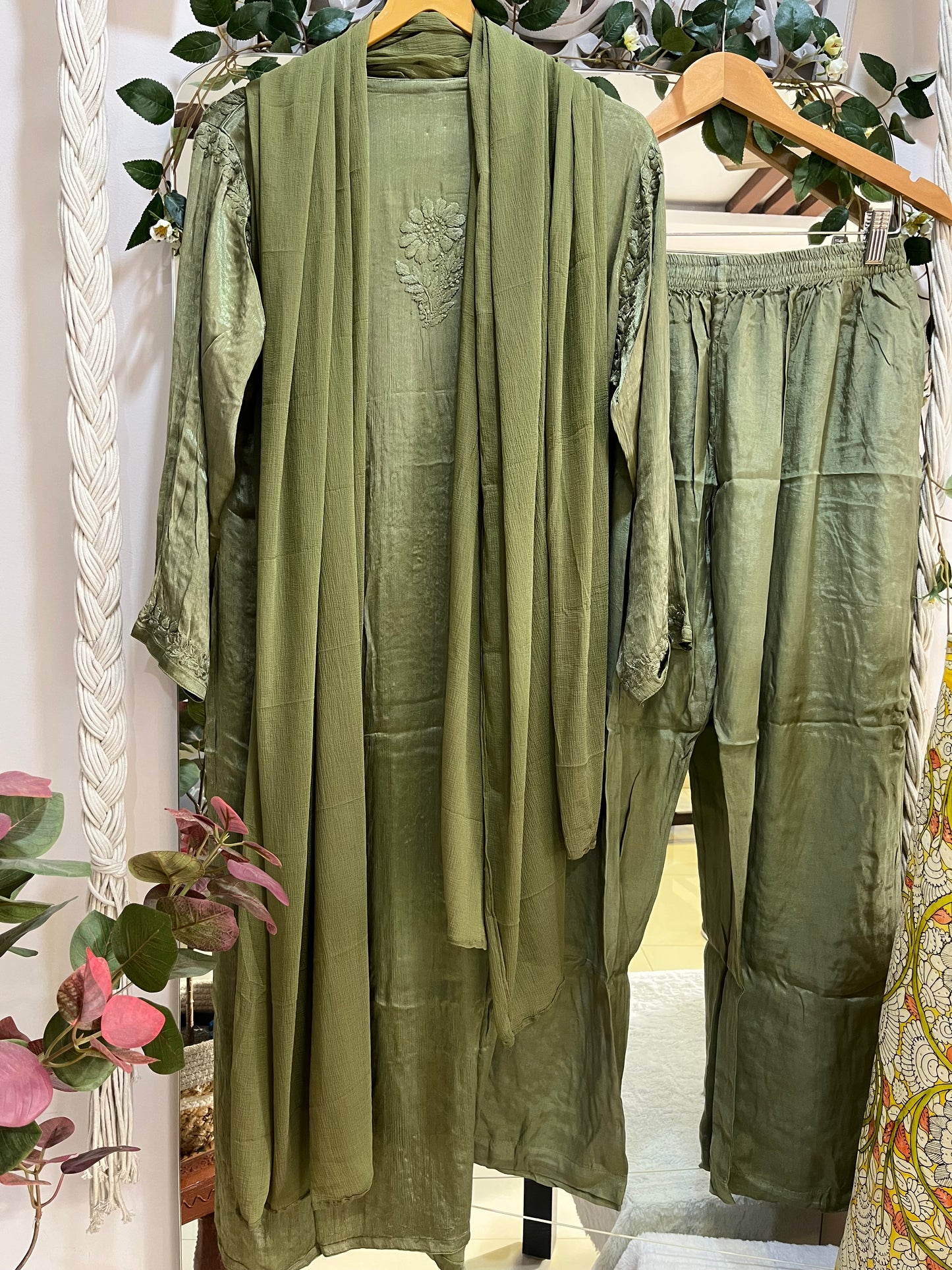 Chinnon suit set (henna)
