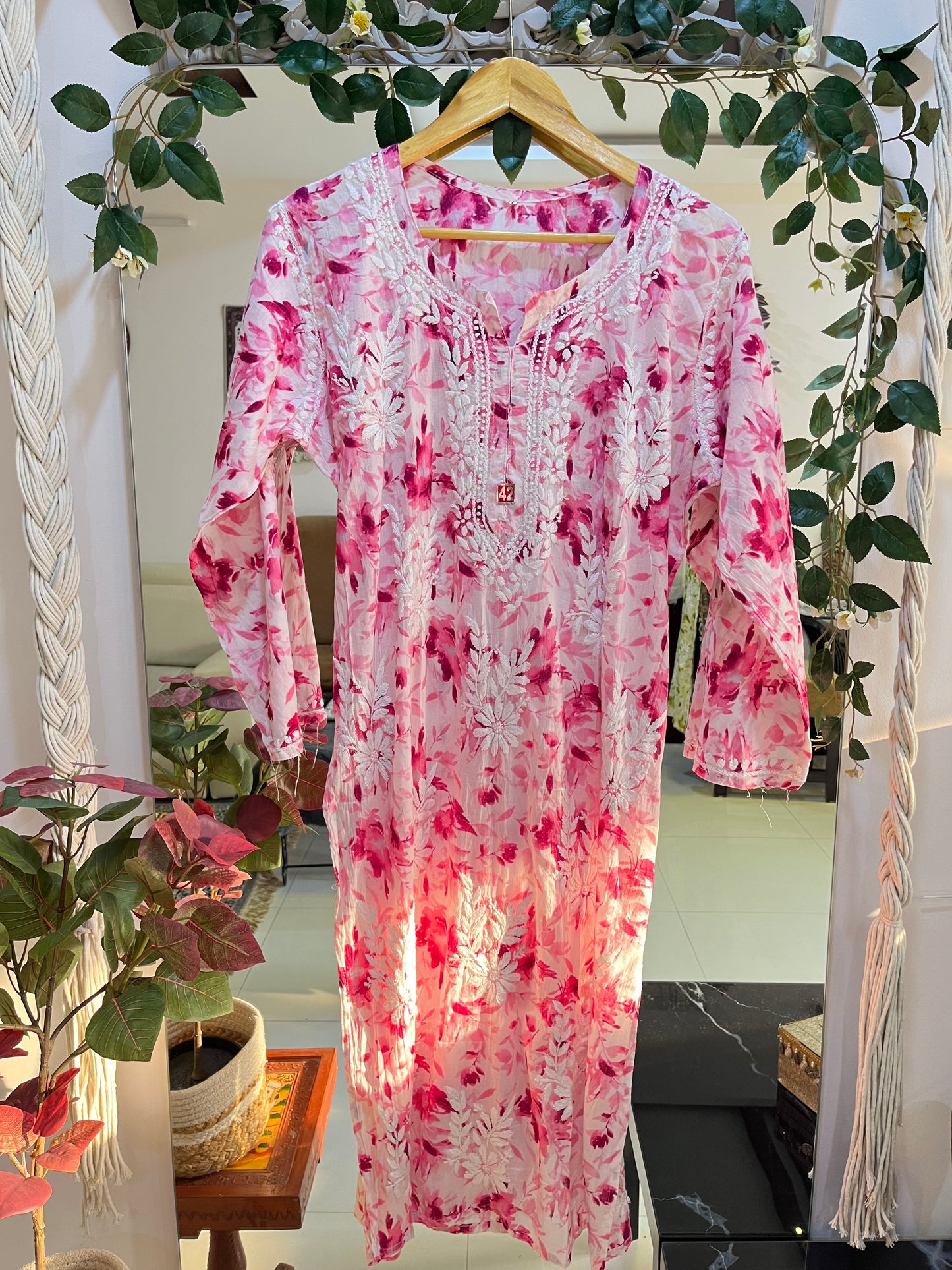 Zara mul kurta