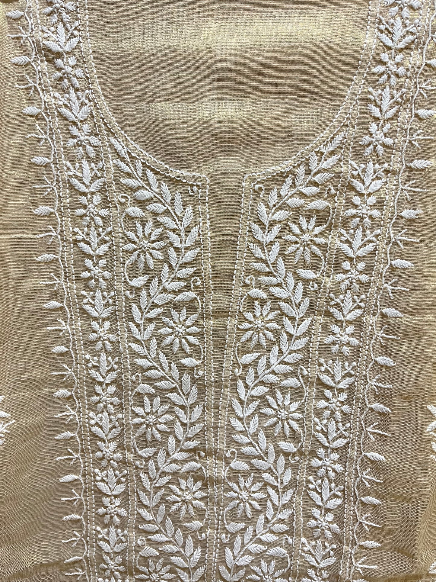 Ziya shimmer cotton suit set