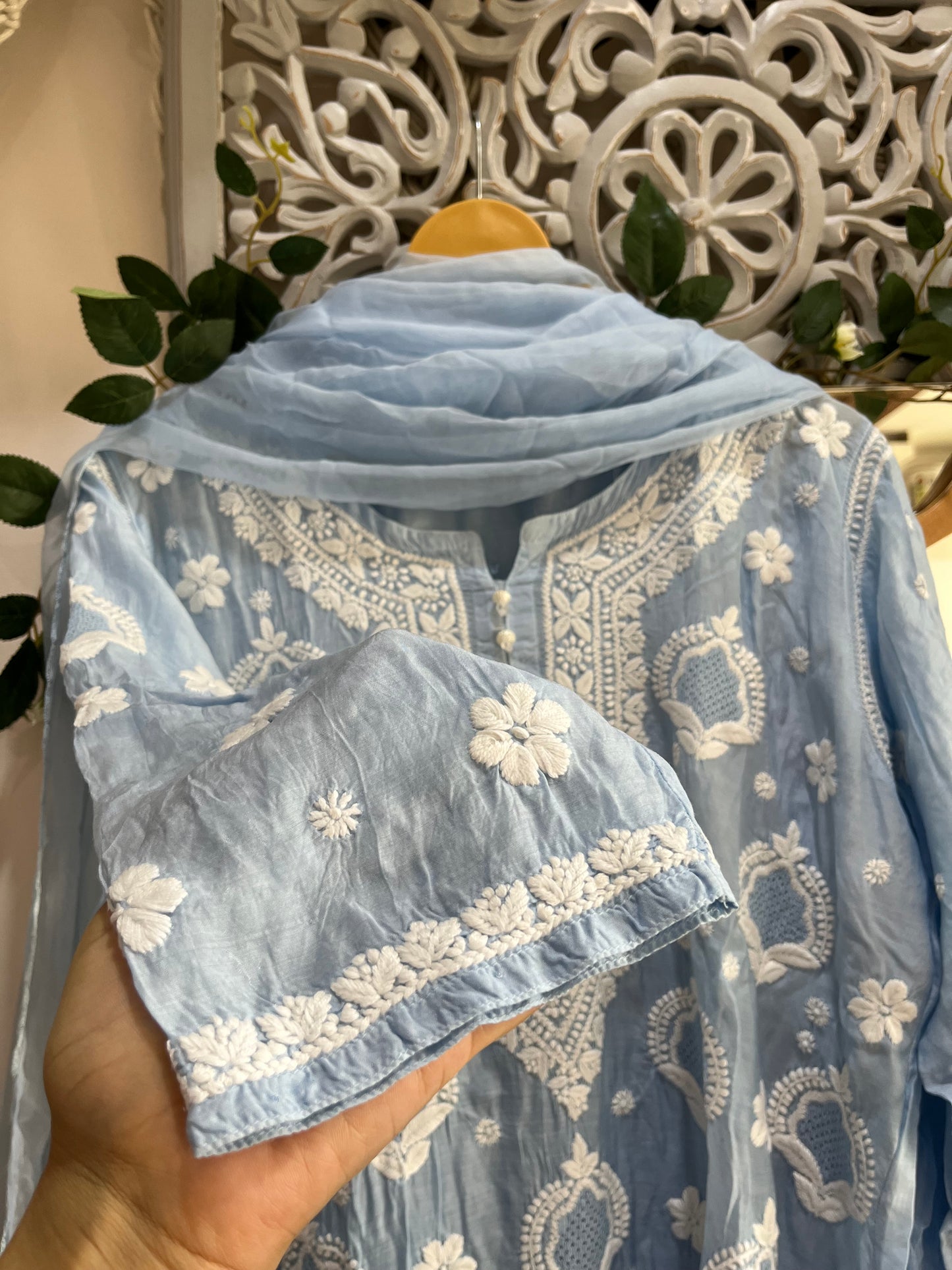 Heer muslin suit set
