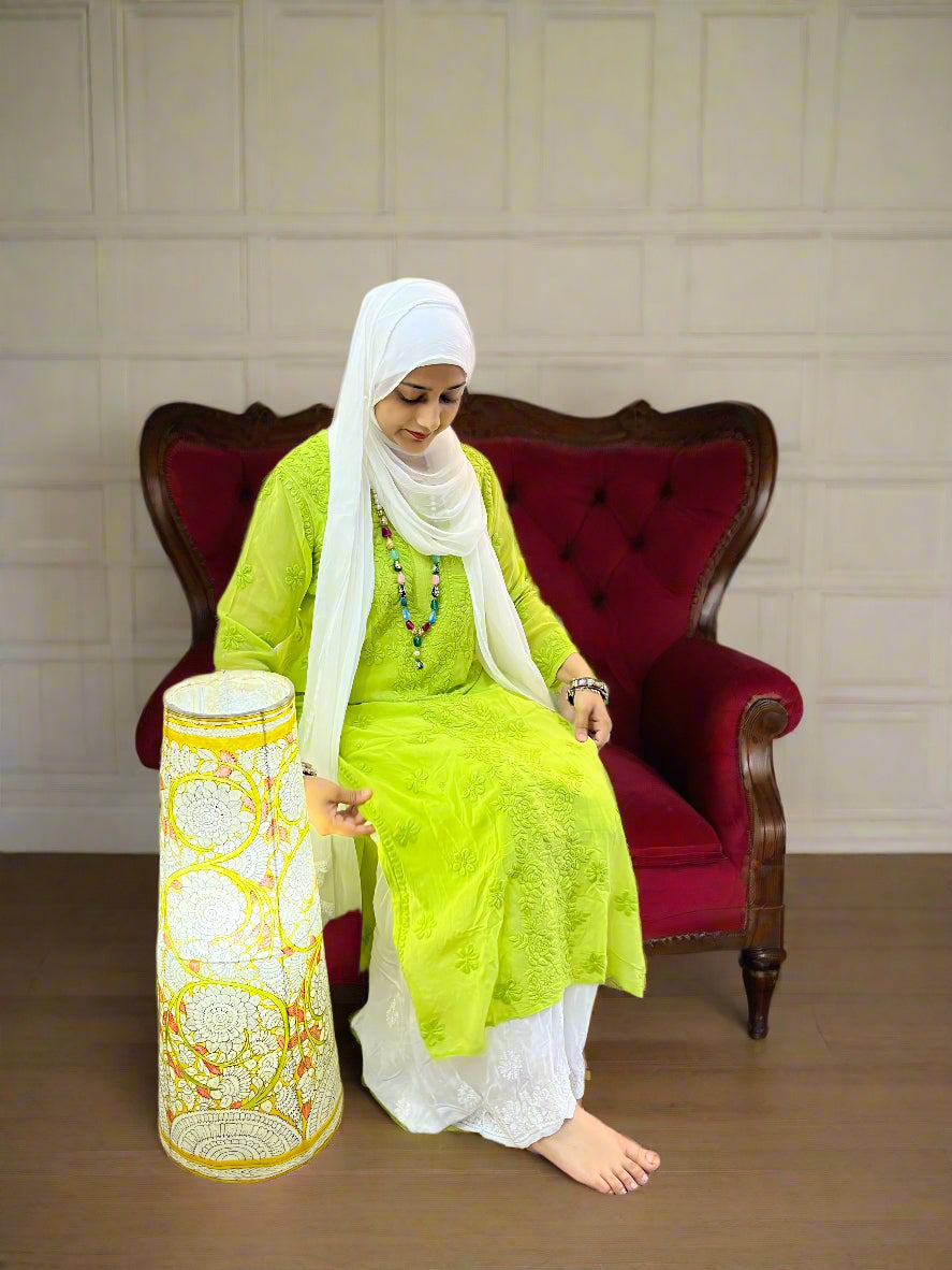 Fiza viscose rose kurta