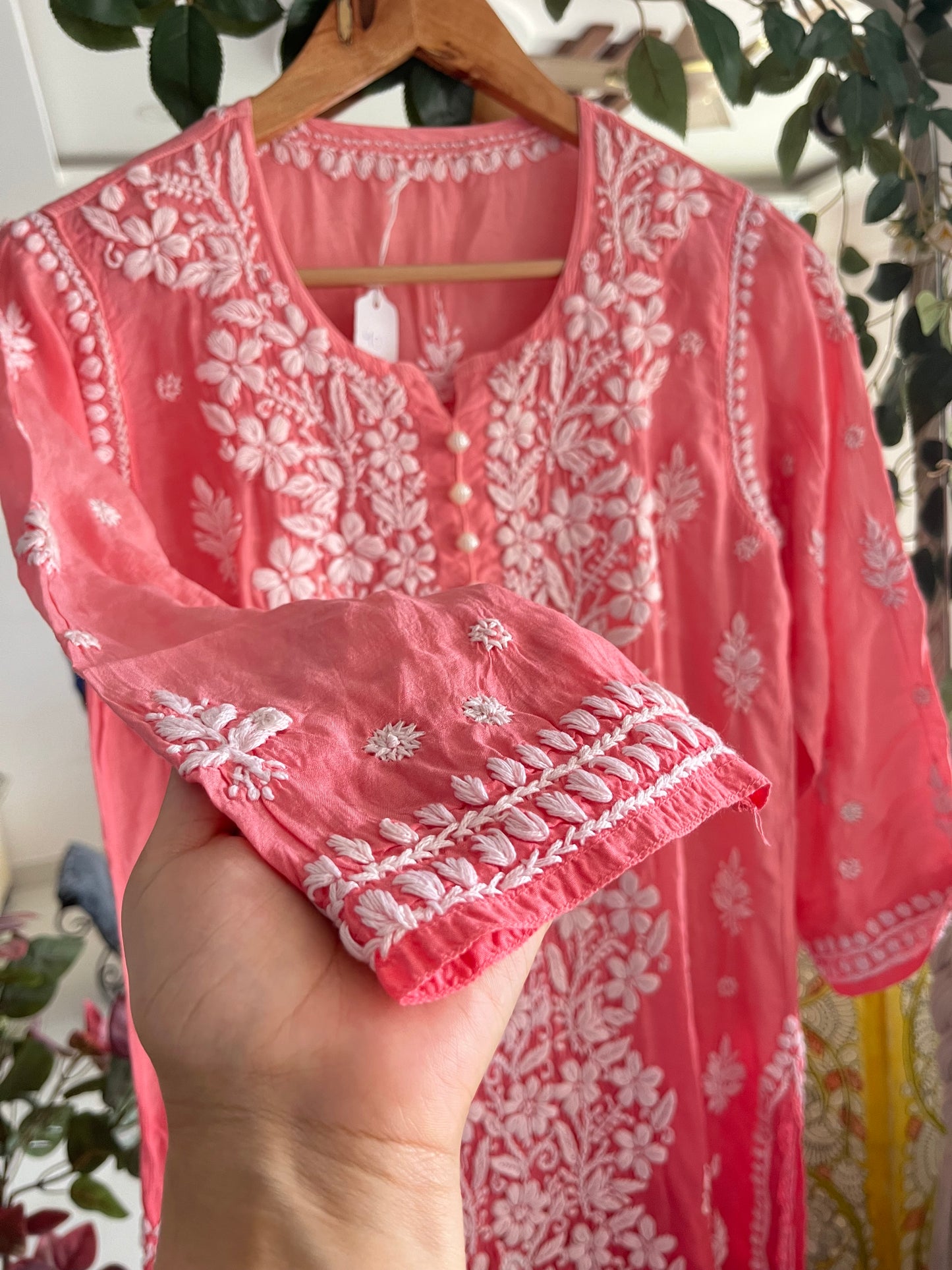 Sheen muslin kurta