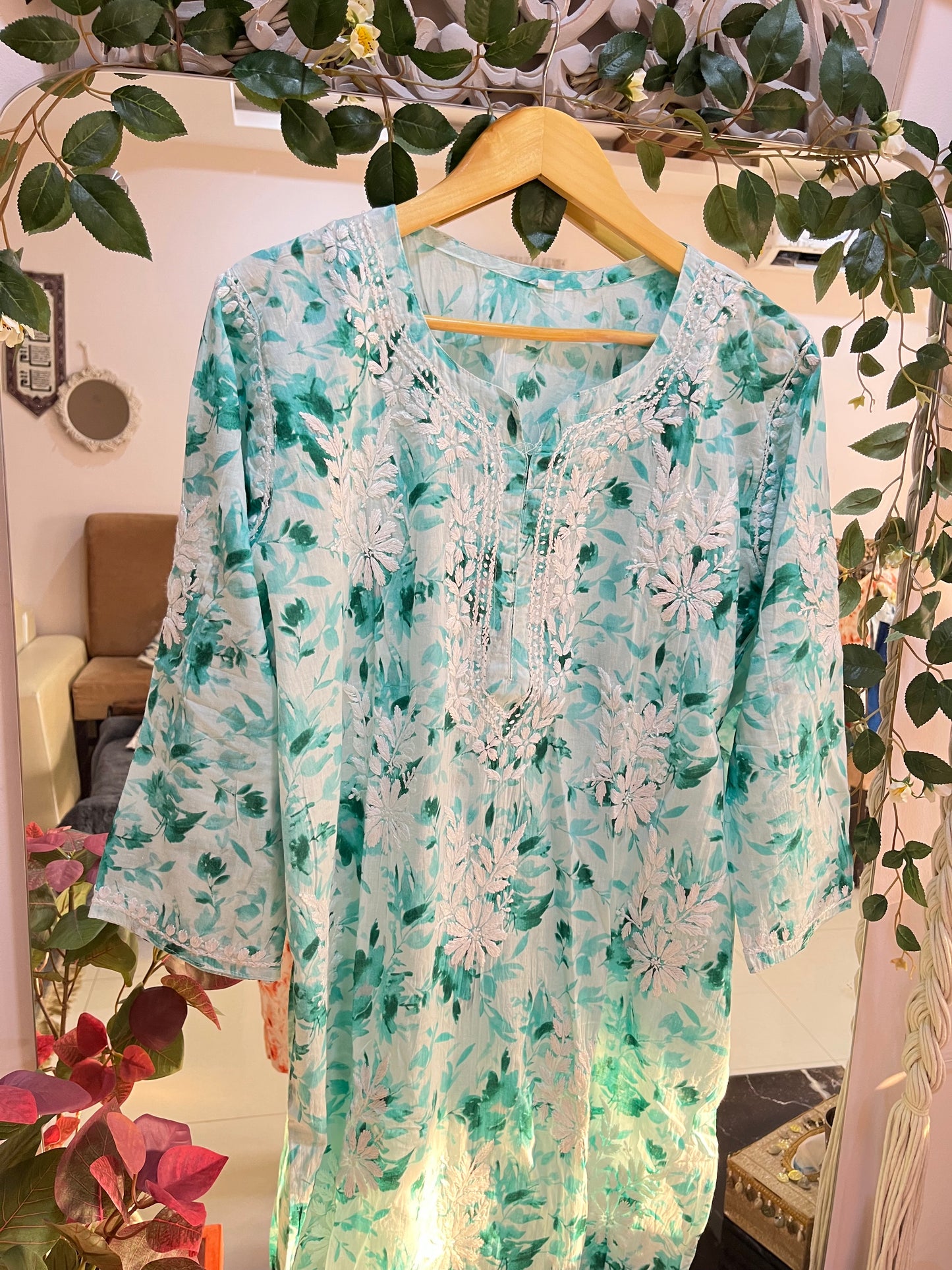 Zara mul kurta