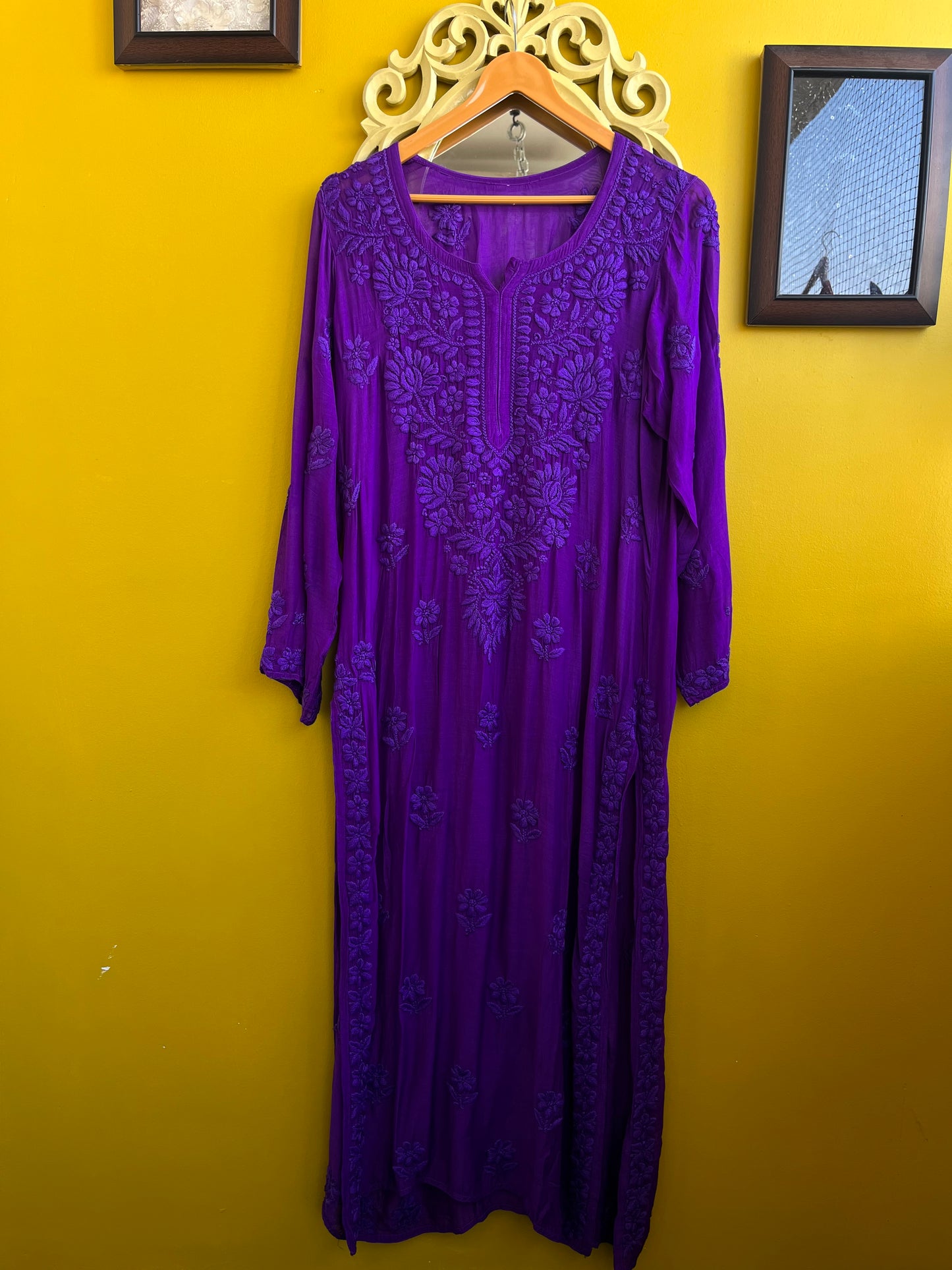 Zeb muslin kurta