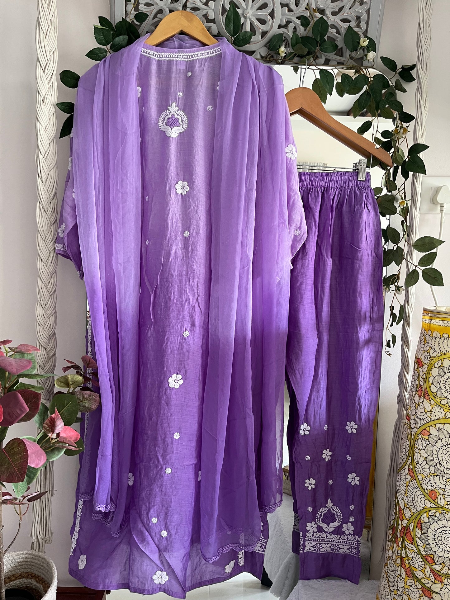 Heer muslin suit set