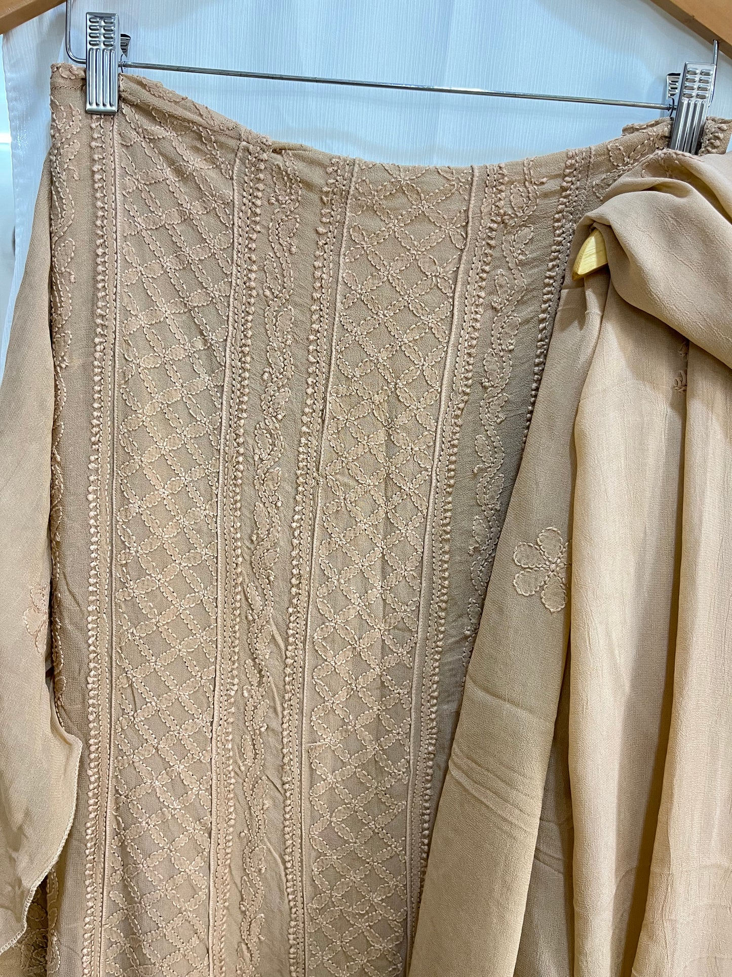 Camel Anarkali set