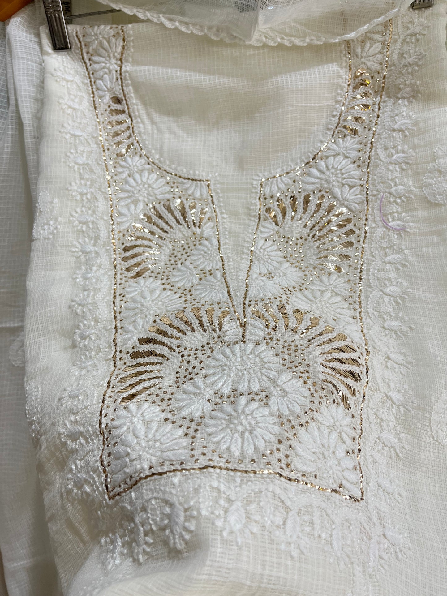 Kota doria kamdani suit set