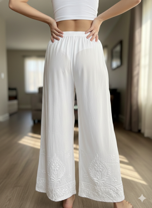 Zara straight palazzo pant