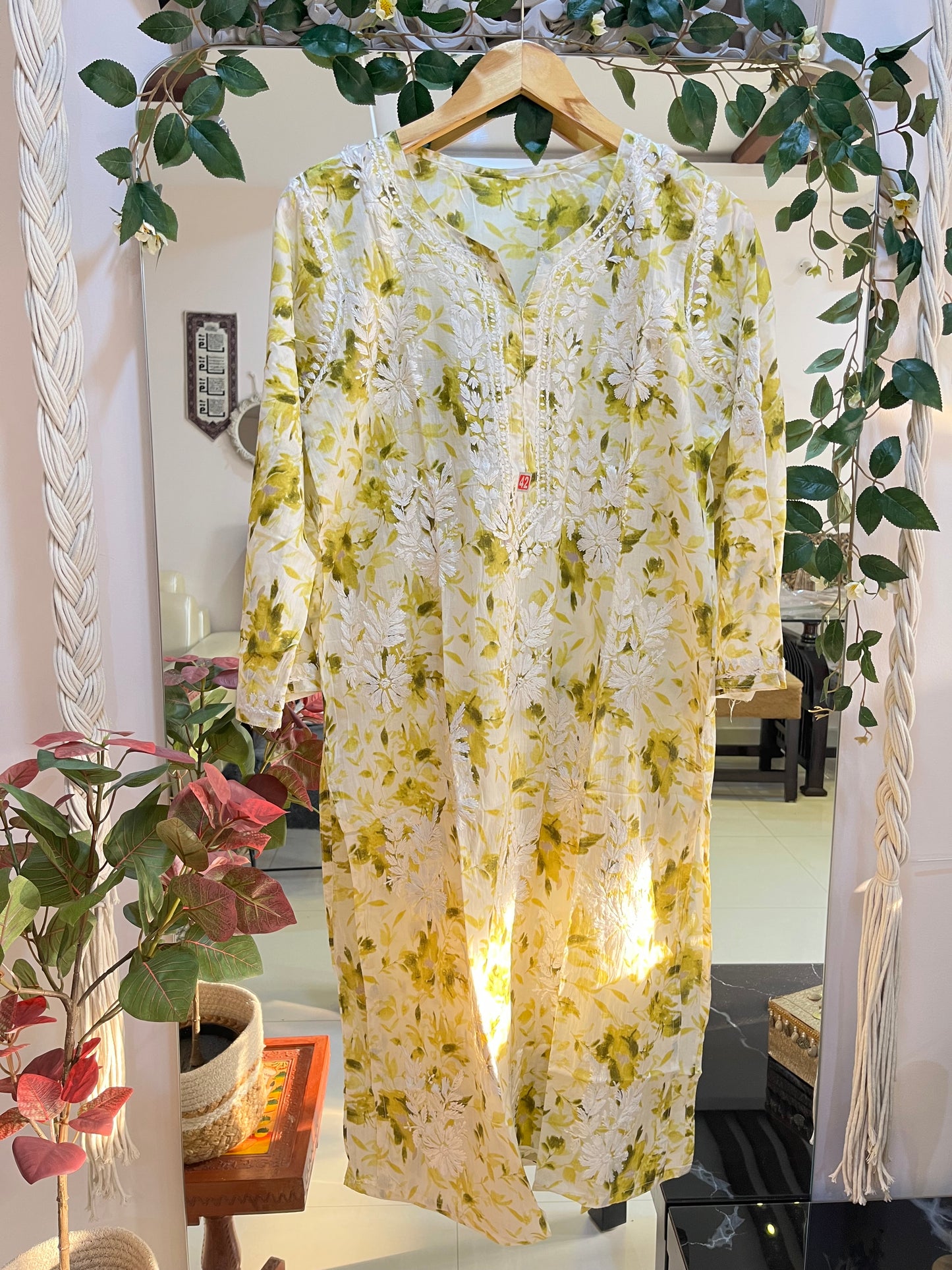 Zara mul kurta