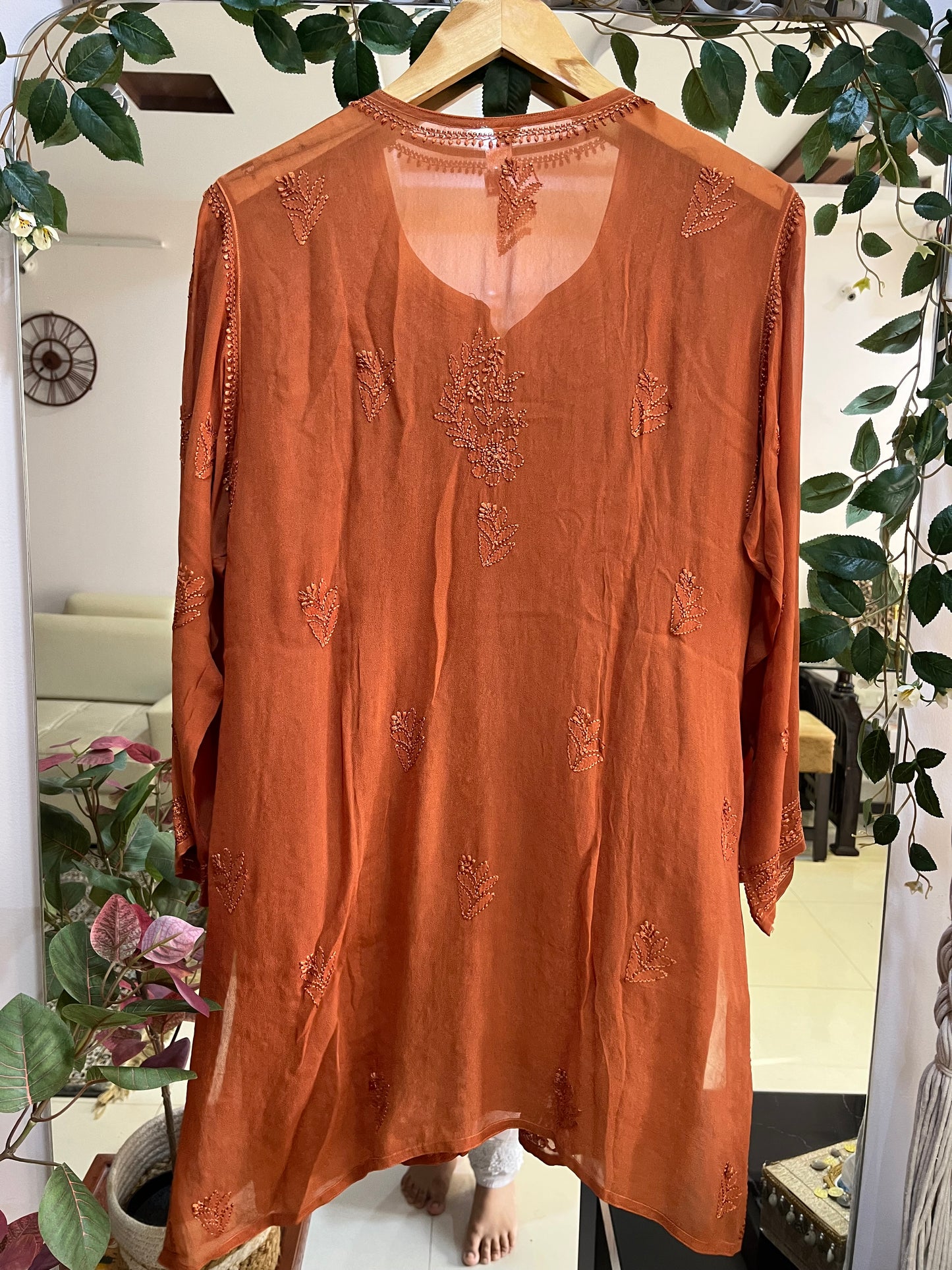 Sama short kurta (coffee)