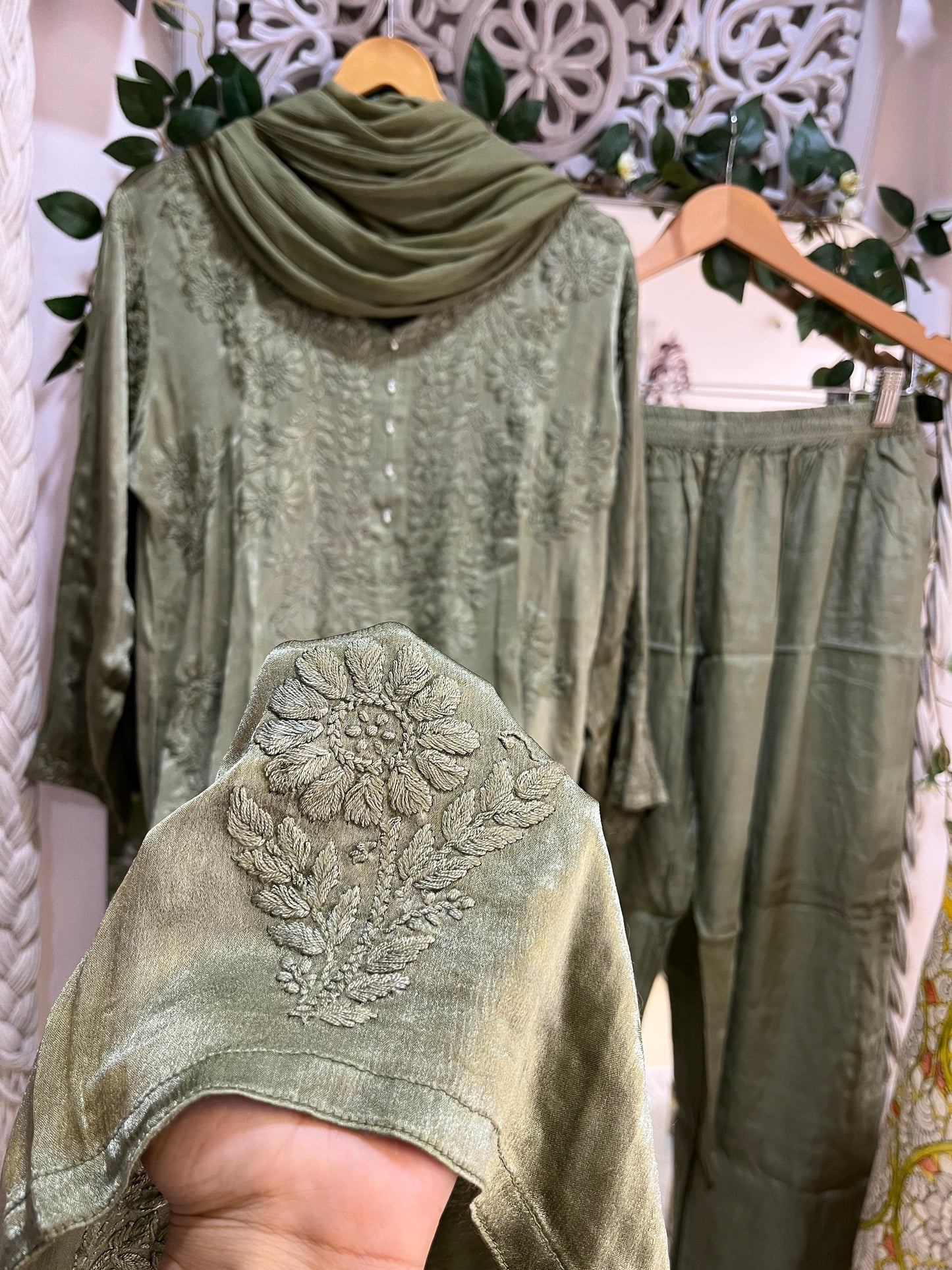 Chinnon suit set (henna)