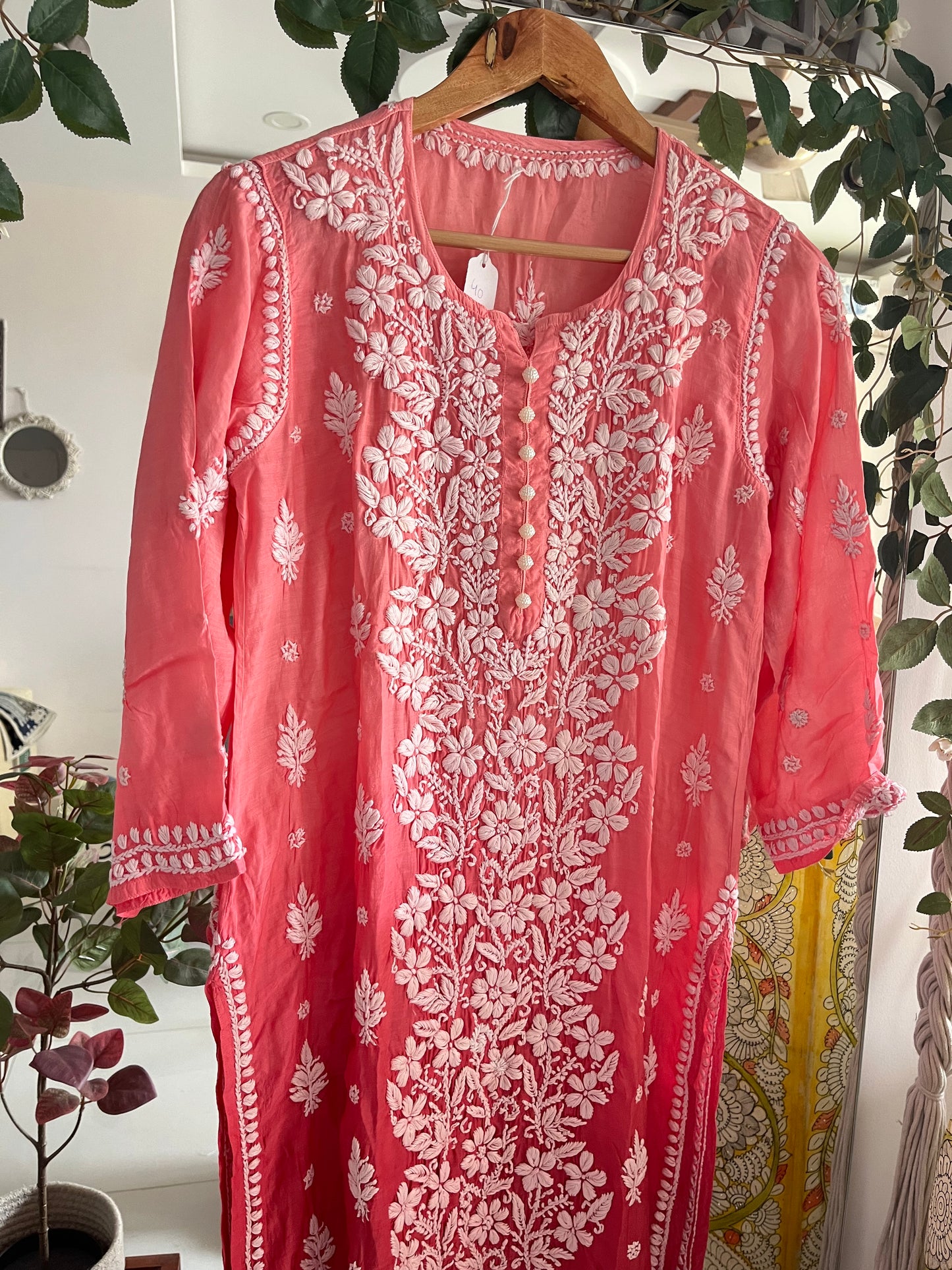 Sheen muslin kurta