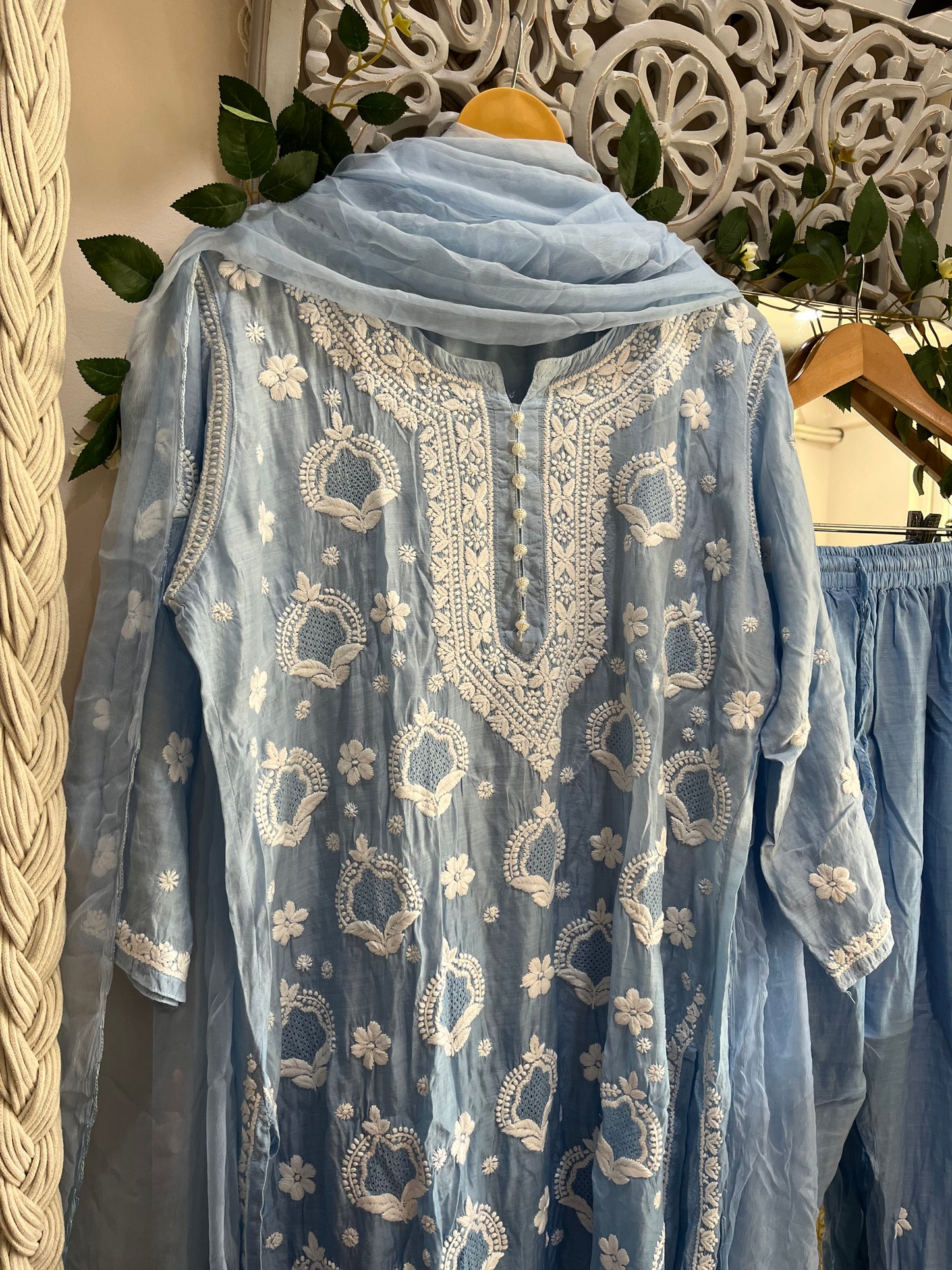 Heer muslin suit set