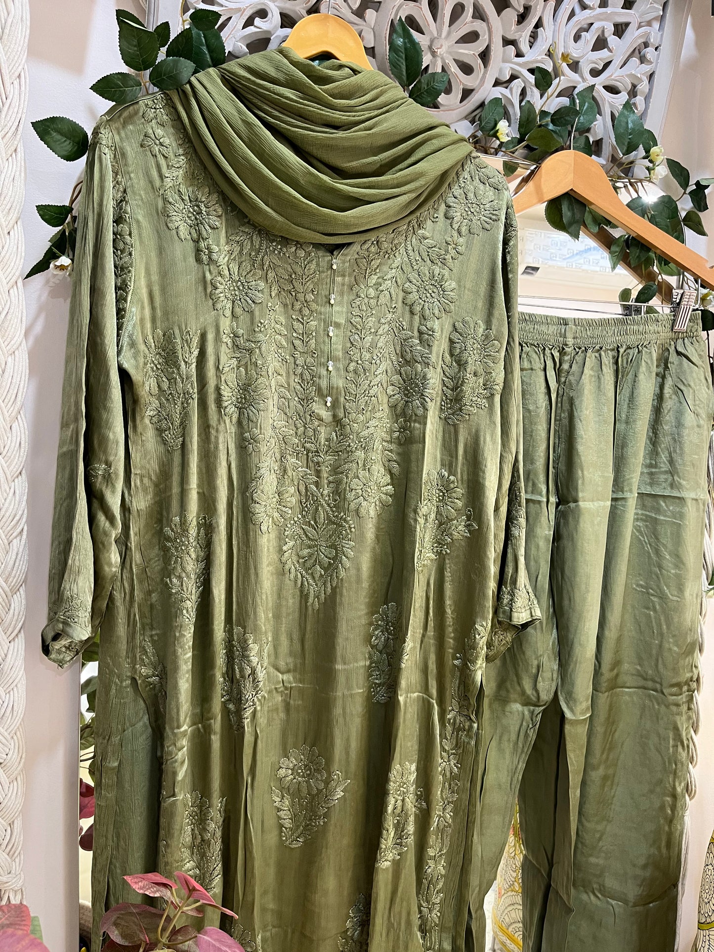Chinnon suit set (henna)