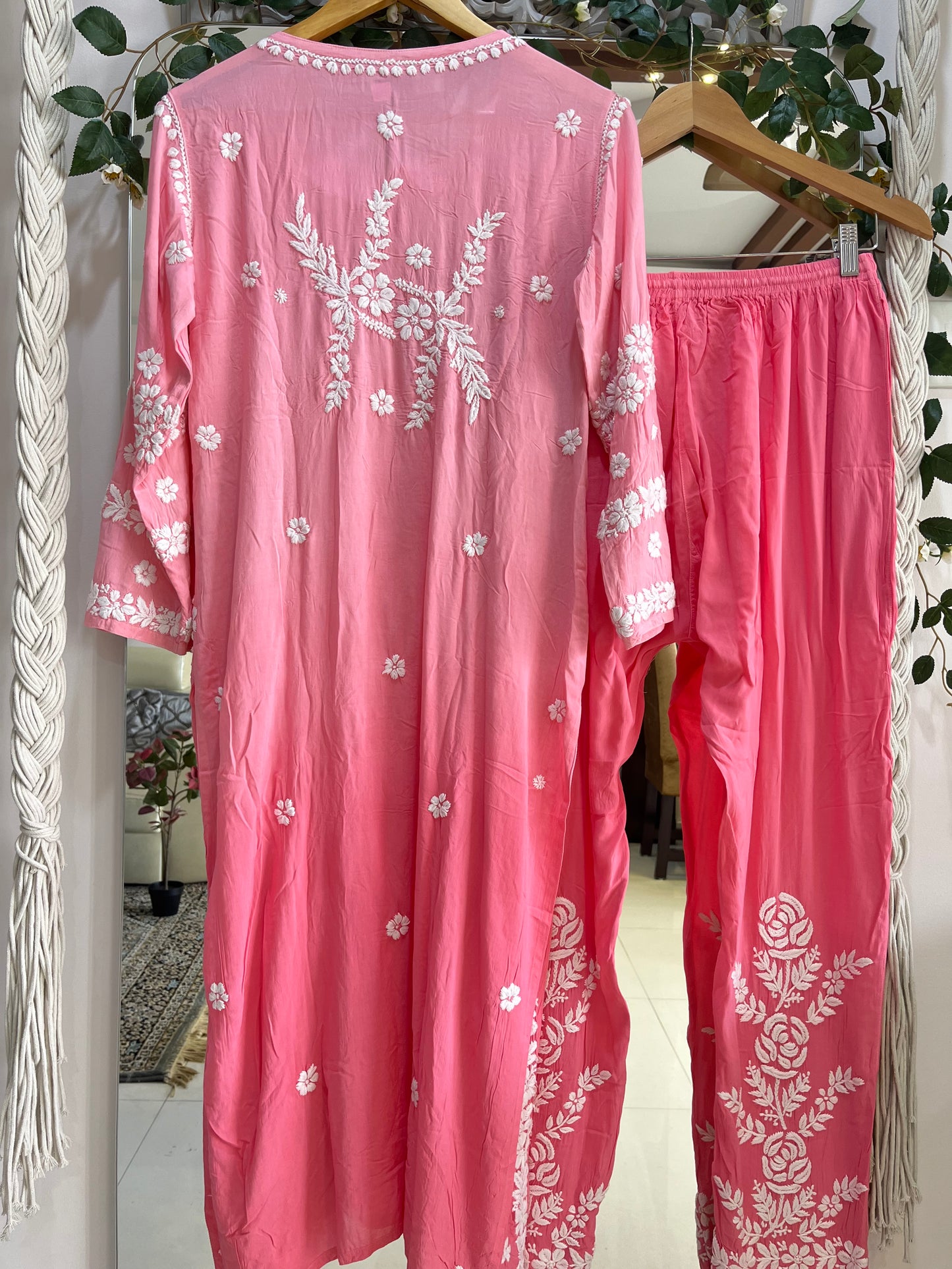 Qainat muslin coord set