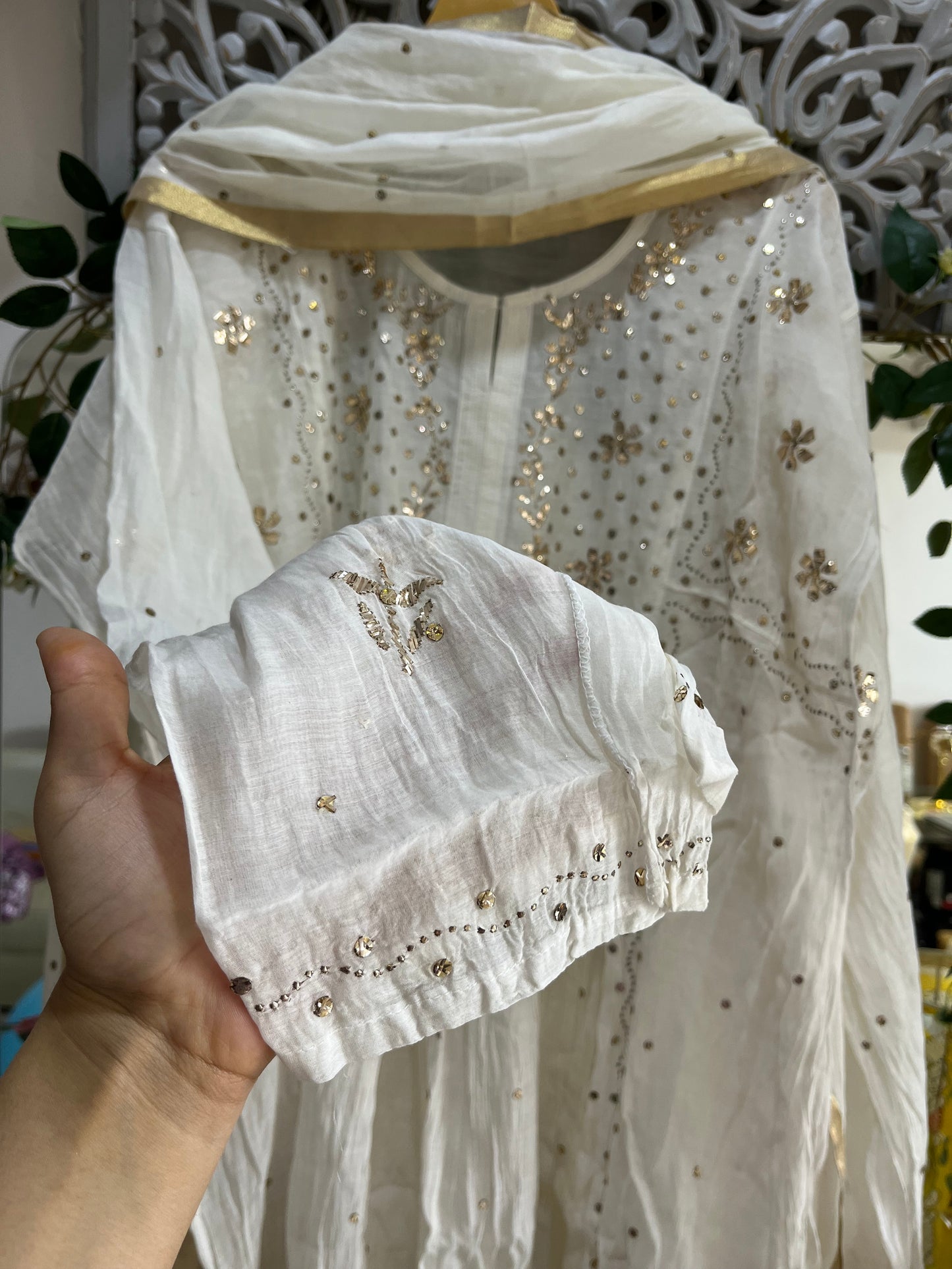 Kiran mul kamdani suit set