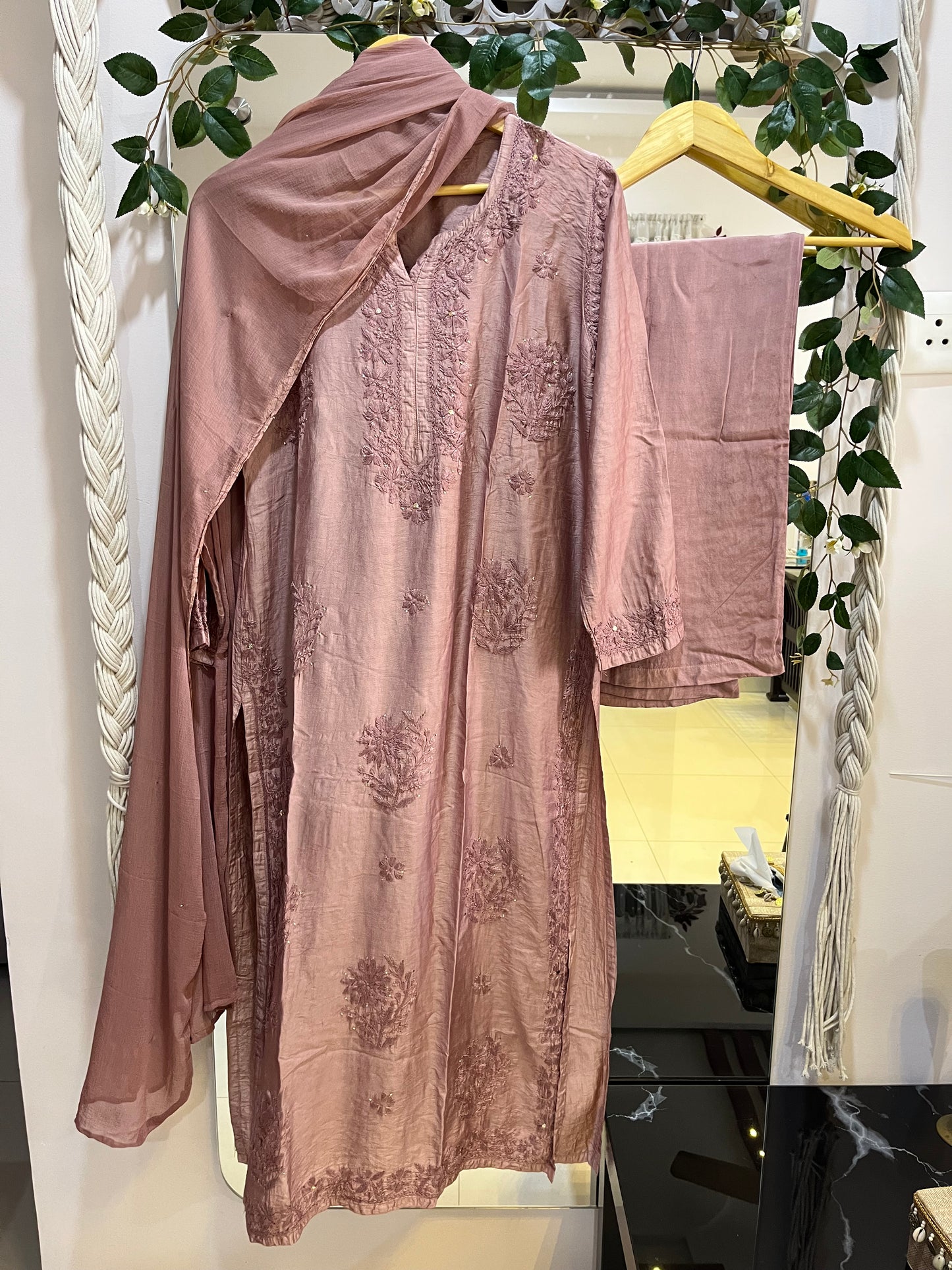 Sajal suit set