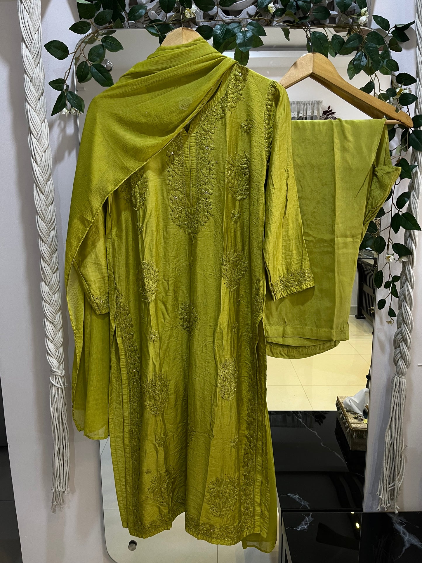 Sajal suit set
