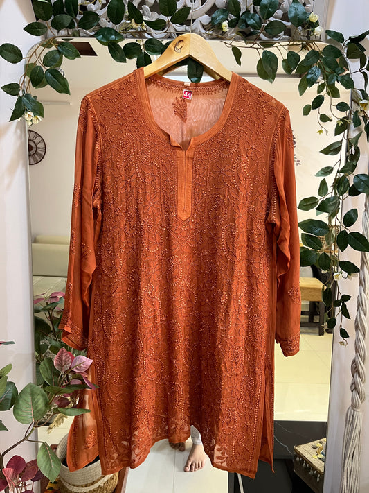 Sama short kurta (coffee)