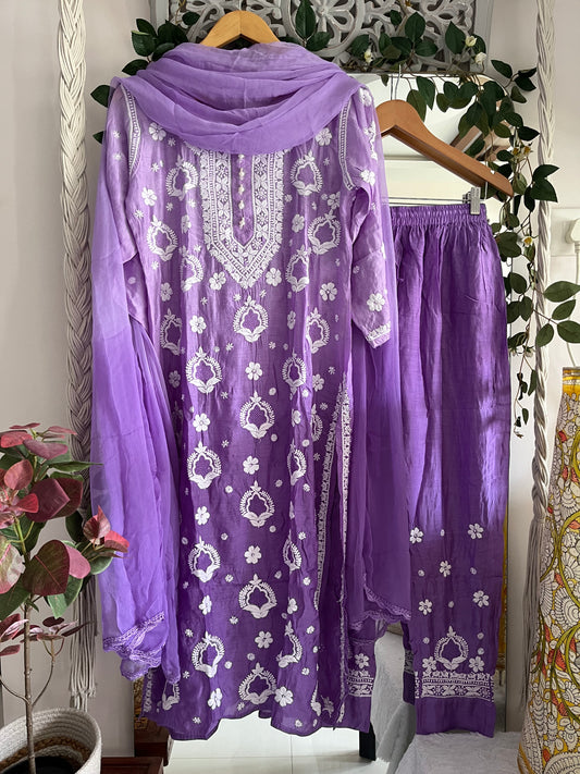 Heer muslin suit set