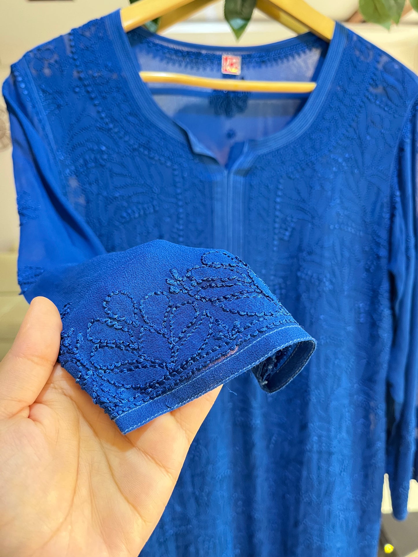 Sama short kurta (blue)