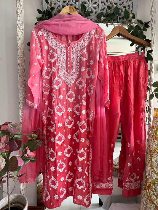 Heer muslin suit set