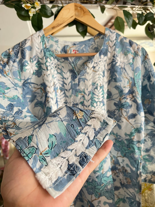 Mahi mul short kurta