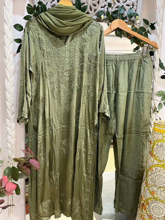 Chinnon suit set (henna)