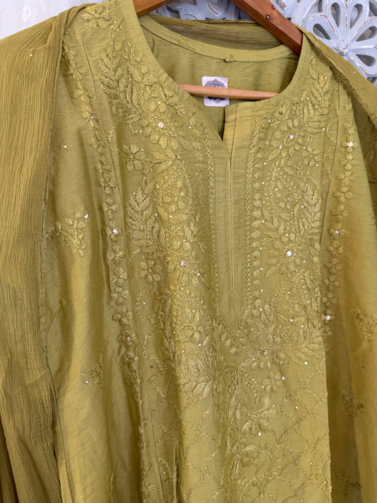 Sajal suit set