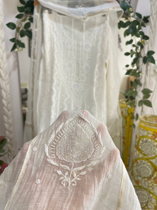 Maahi mul anarkali suit set