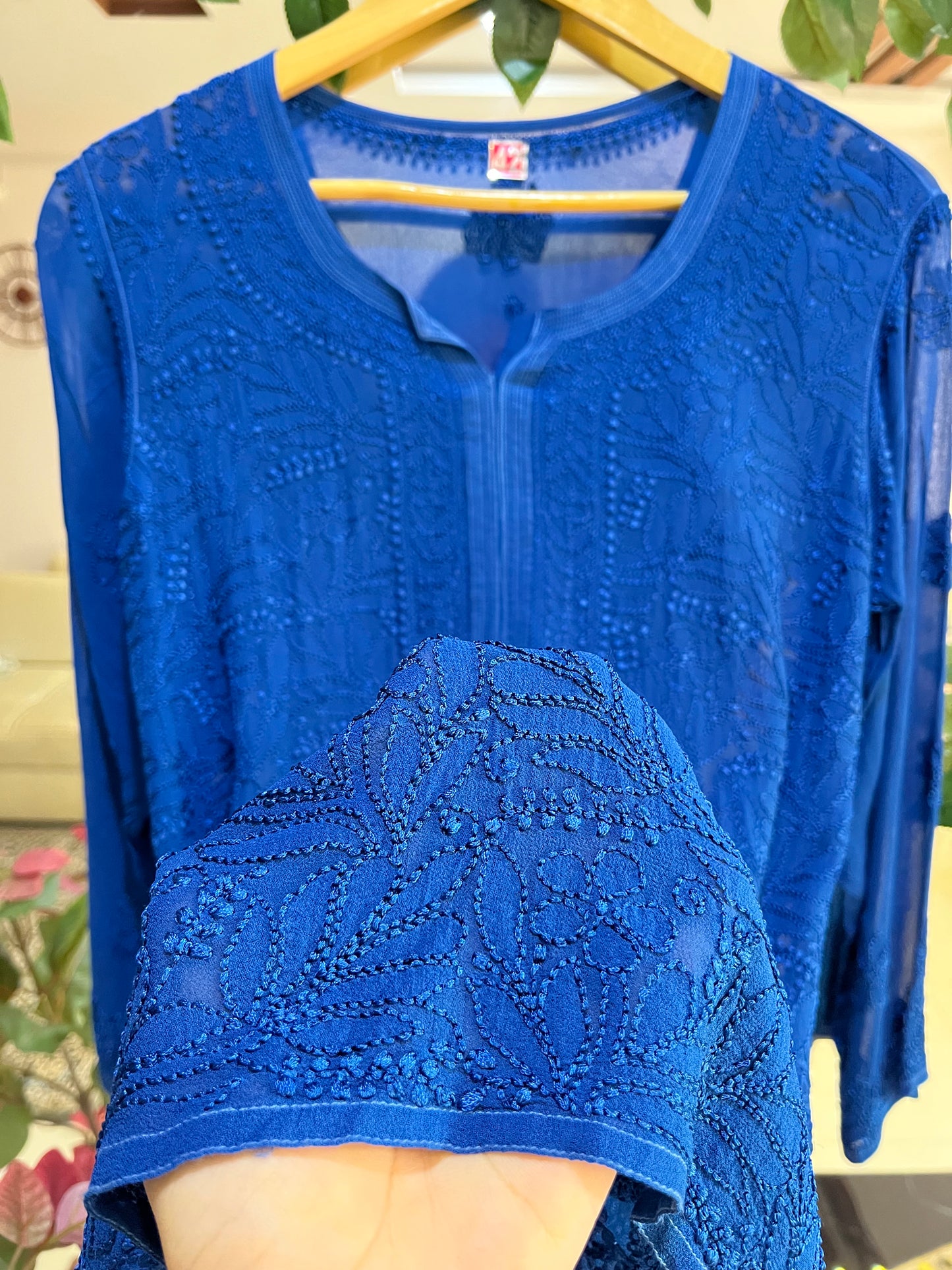 Sama short kurta (blue)