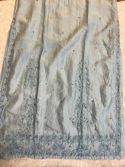 Sama silk suit set