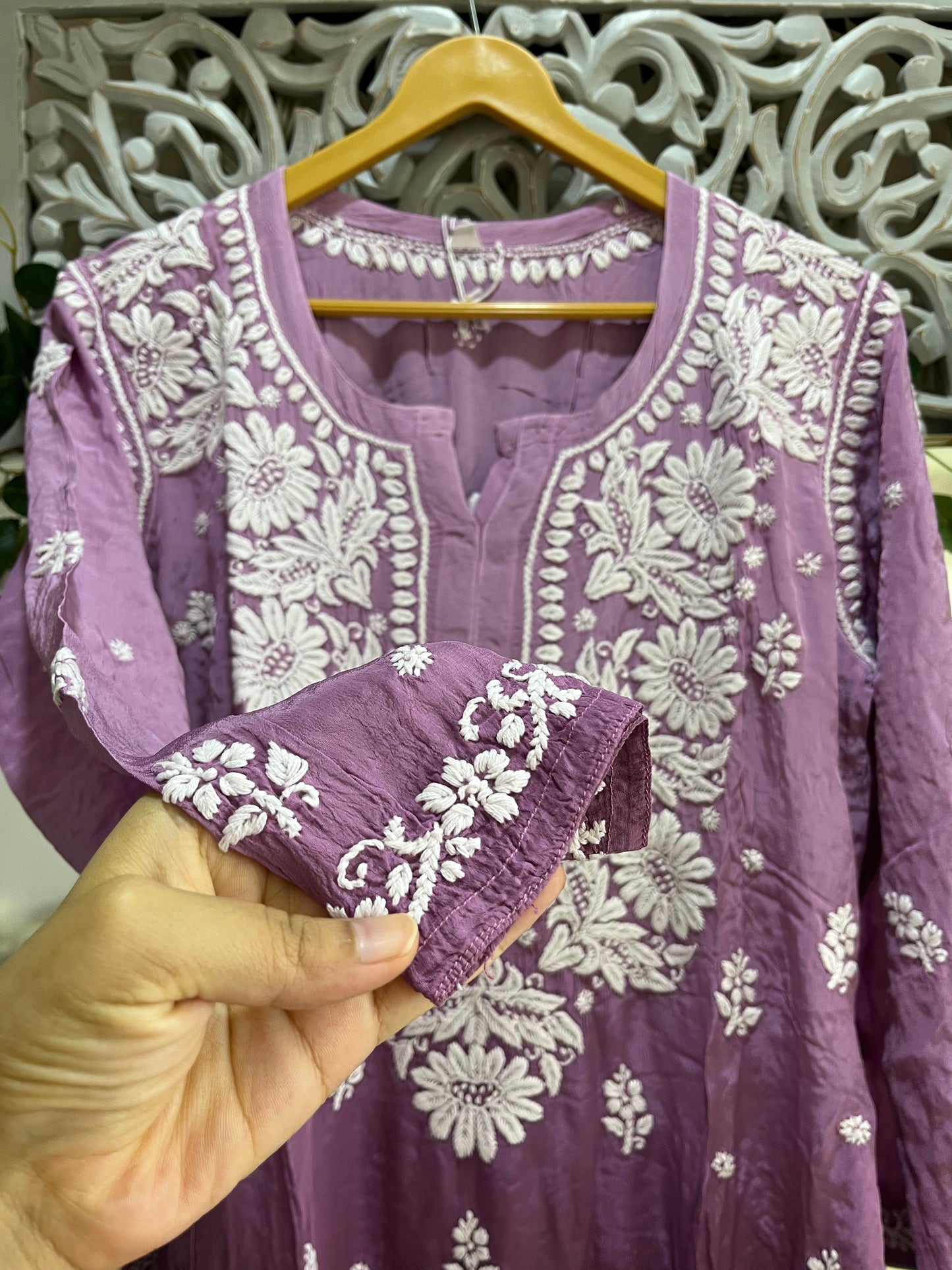Sarah crape kurta
