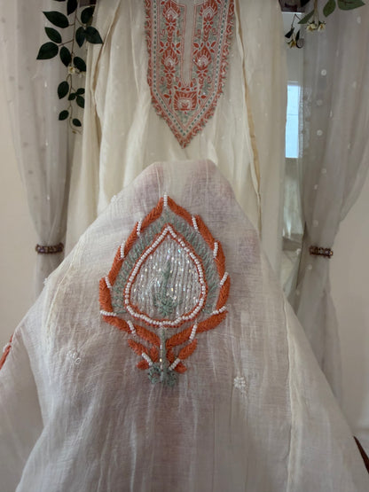 Anah pure mul chanderi anarkali
