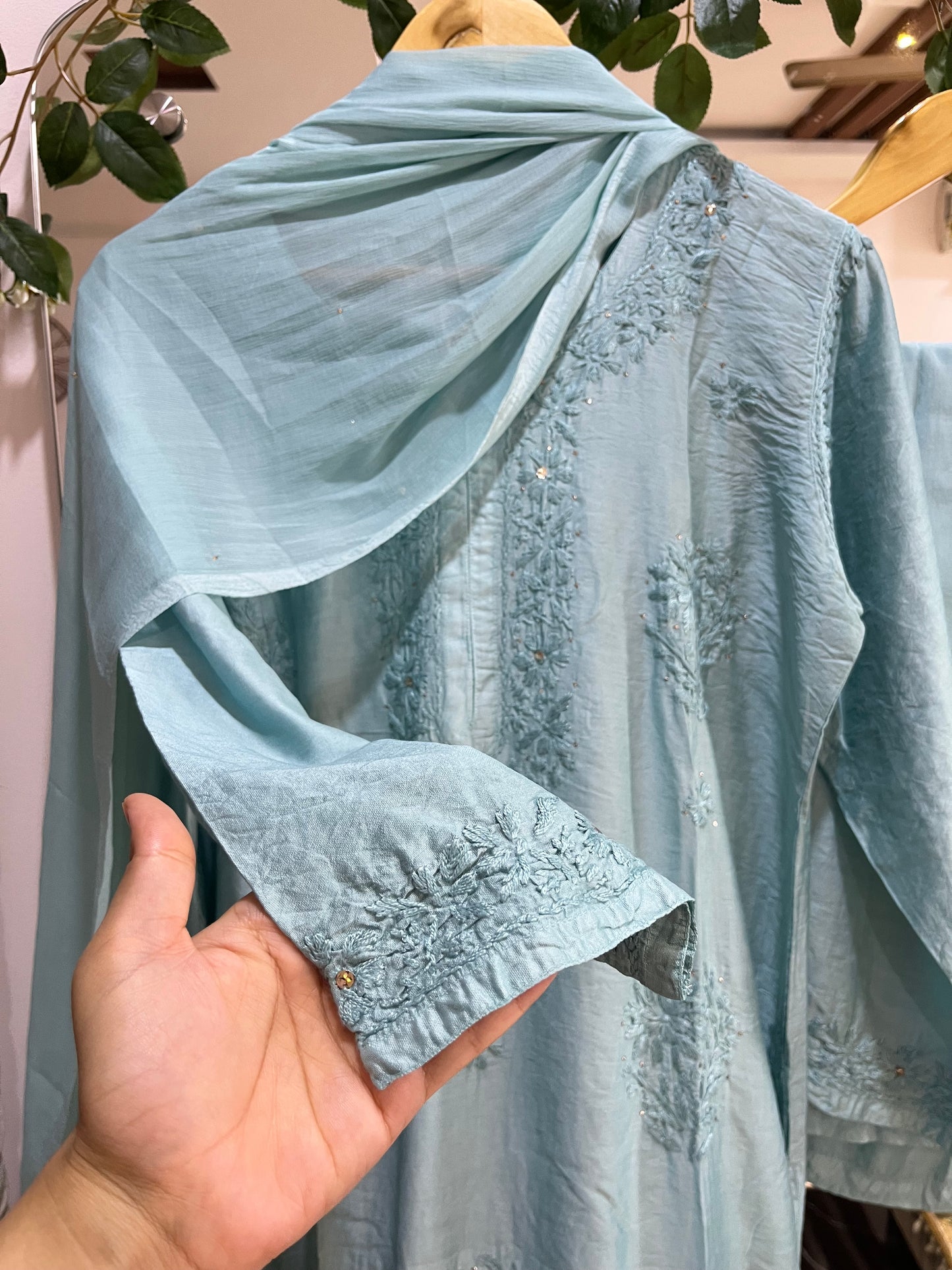 Sajal suit set
