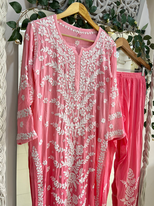 Qainat muslin coord set