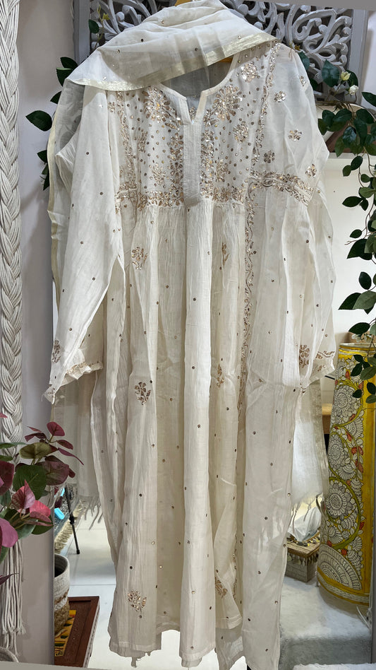 Kiran mul kamdani suit set