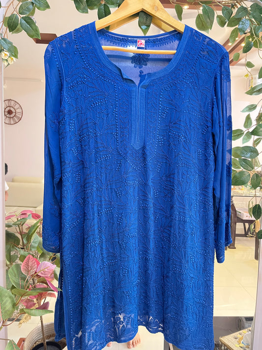 Sama short kurta (blue)