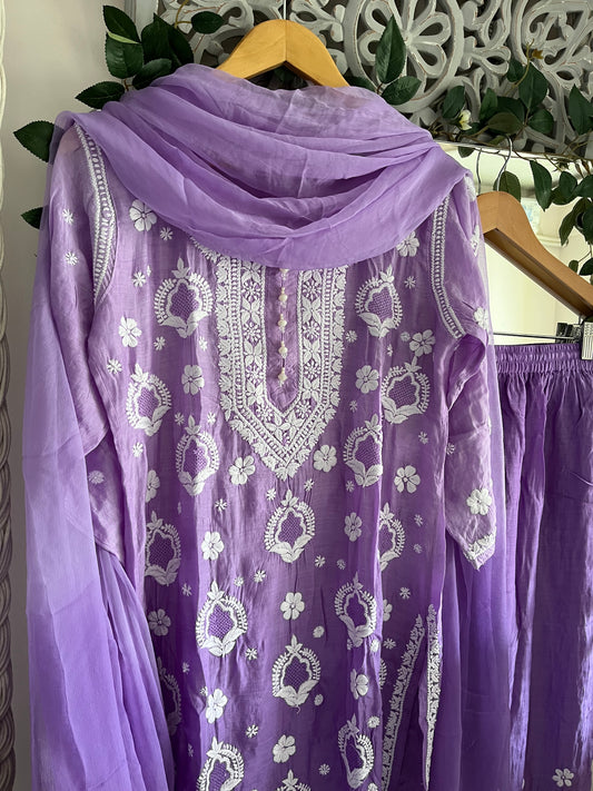 Heer muslin suit set