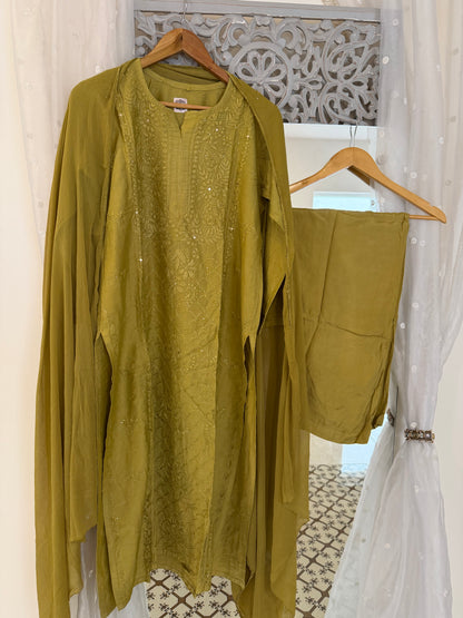 Sajal suit set