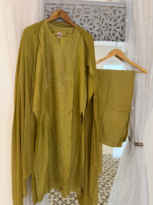 Sajal suit set