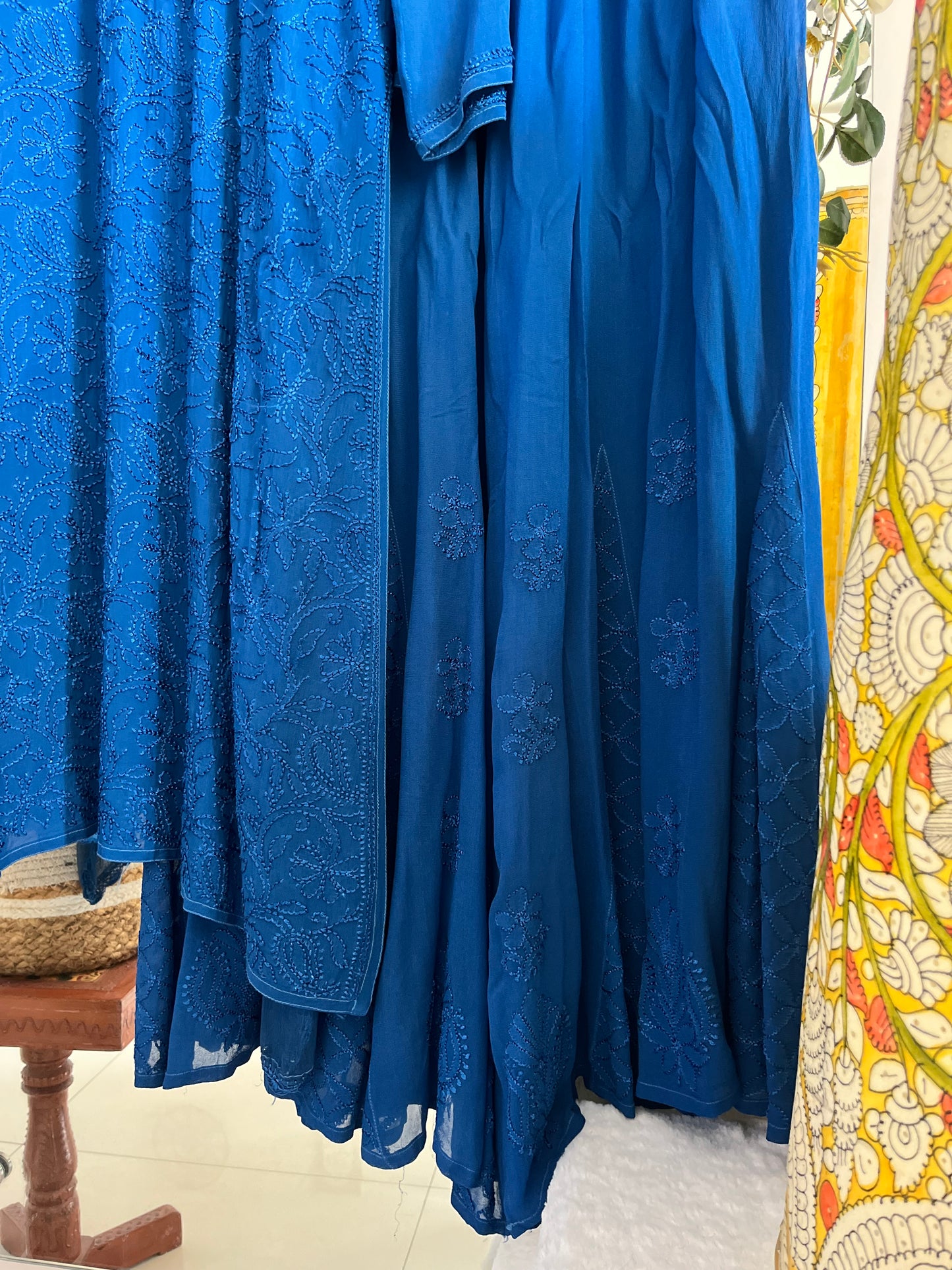 Noor sharara suit set blue