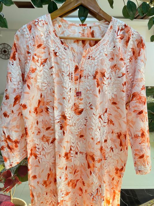 Zara mul kurta