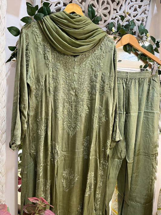 Chinnon suit set (henna)