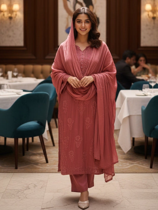 Chinnon suit set (watermelon)